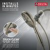 6-Setting SureDock&reg; Magnetic Hand Shower