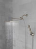Monitor 14 Series Shower Trim with 10-Inch Raincan Combination Showerhead Bundle
