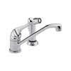 Single Handle Kitchen Faucet with Spray