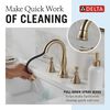 Two Handle Widespread Pull Down Bathroom Faucet