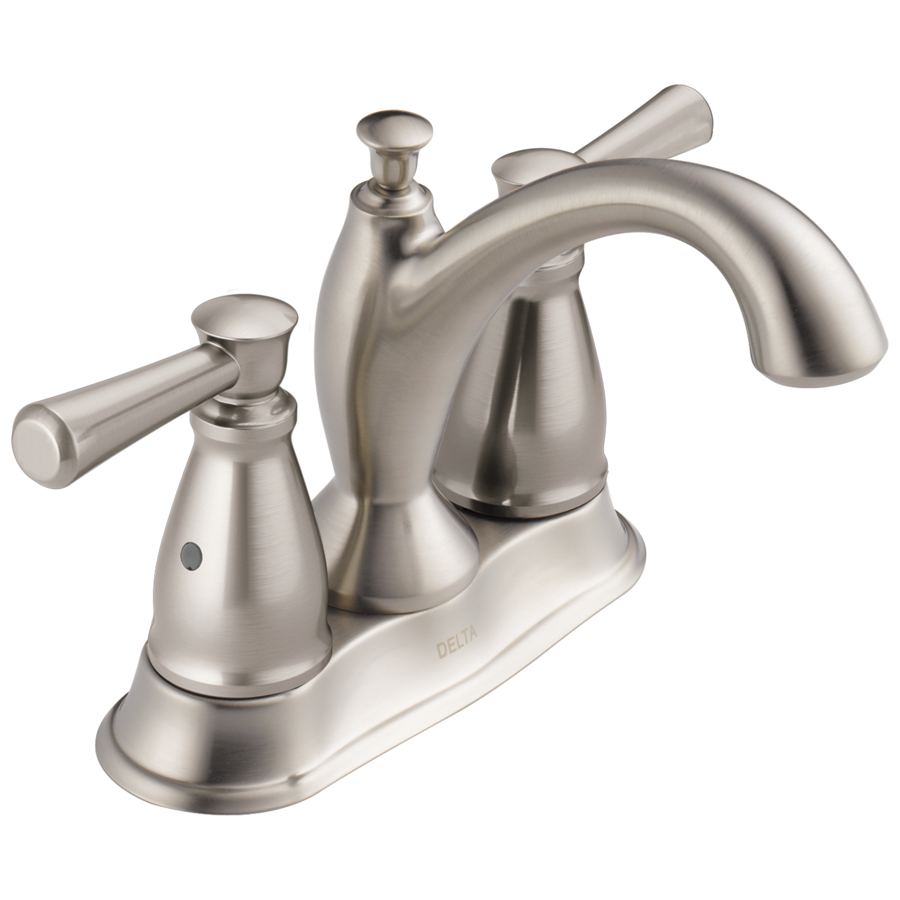 Two Handle Tract-Pack Centerset Bathroom Faucet (Recertified)