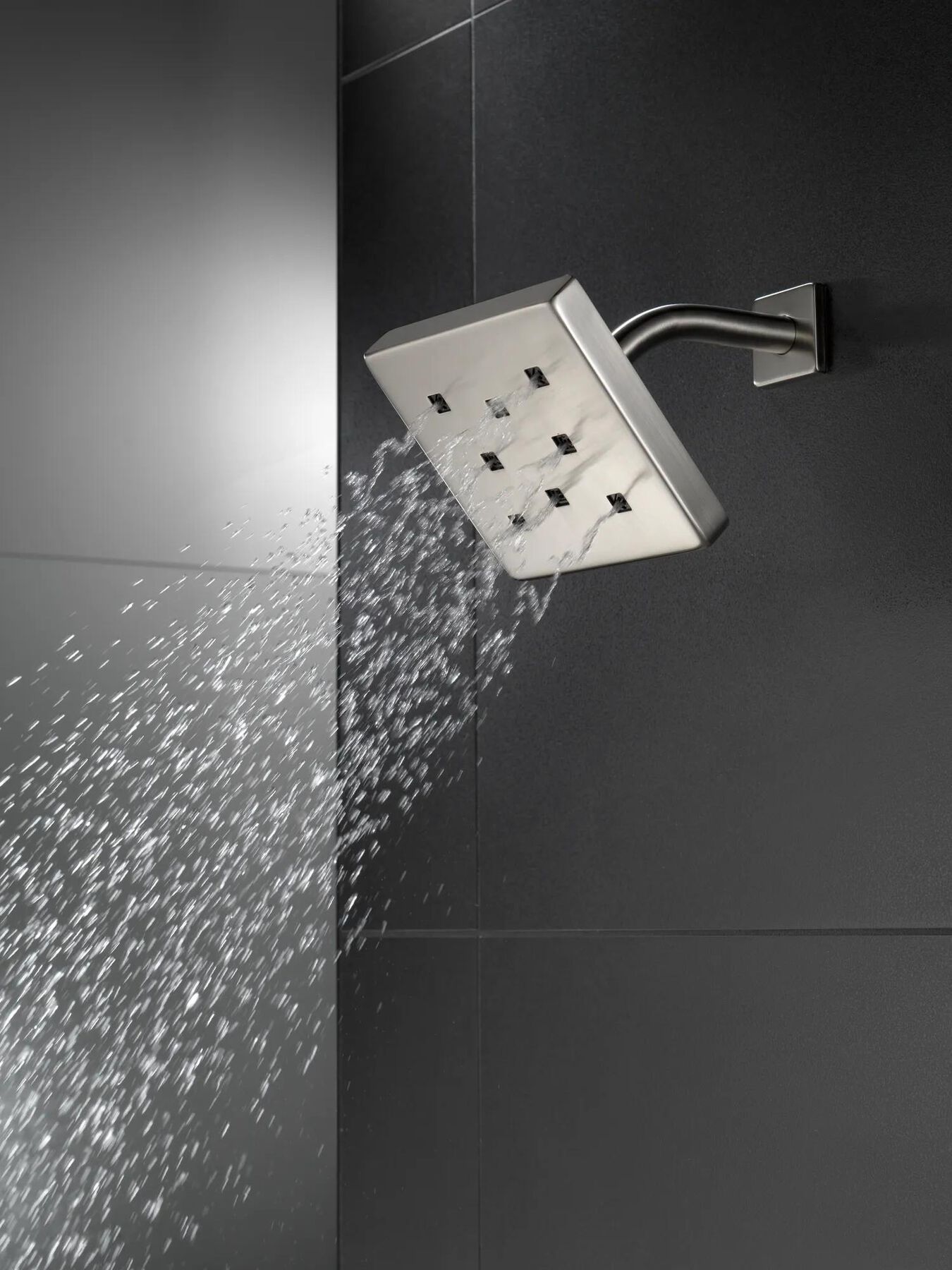H<sub>2</sub>Okinetic&reg; Single-Setting Metal Raincan Shower Head
