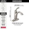 Single Handle Centerset Bathroom Faucet