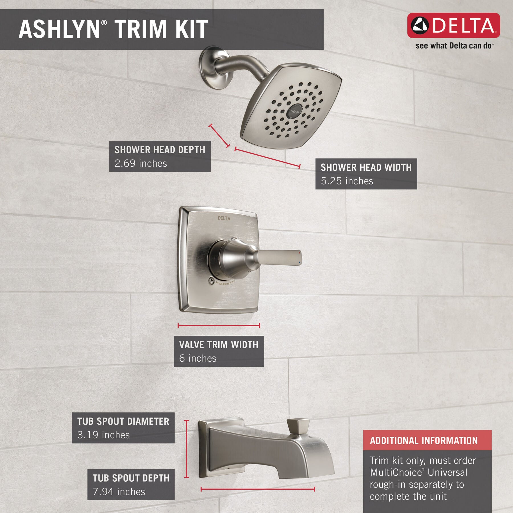 Monitor&reg; 14 Series Tub & Shower Trim