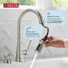 Single Handle Pull-Down Kitchen Faucet with Soap Dispenser and ShieldSpray&reg; Technology