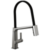 Single Handle Exposed Hose Kitchen Faucet