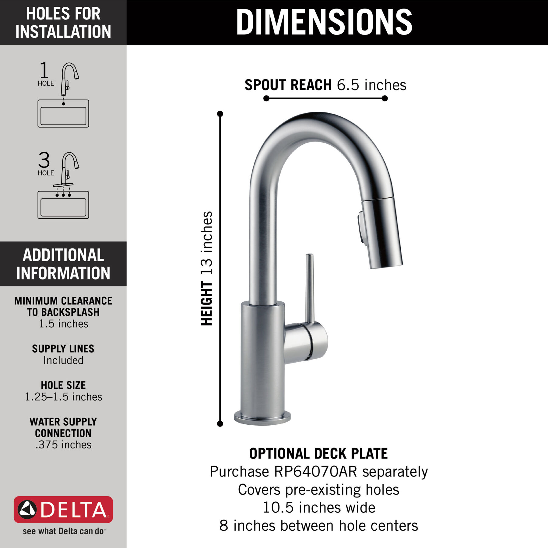 Pull-Down Prep Faucet (Recertified)