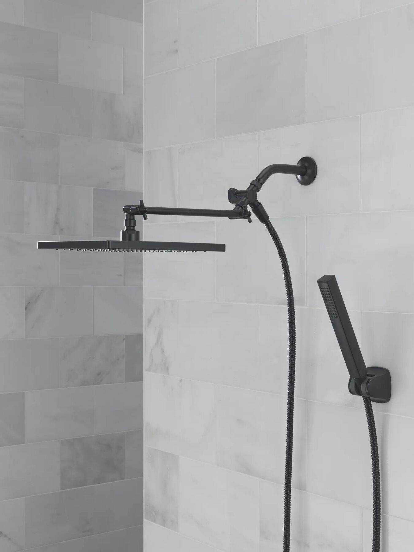 Monitor 14 Series Shower Trim with 10-Inch Raincan Combination Showerhead Bundle