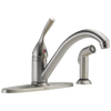 Single Handle Kitchen Faucet with Spray