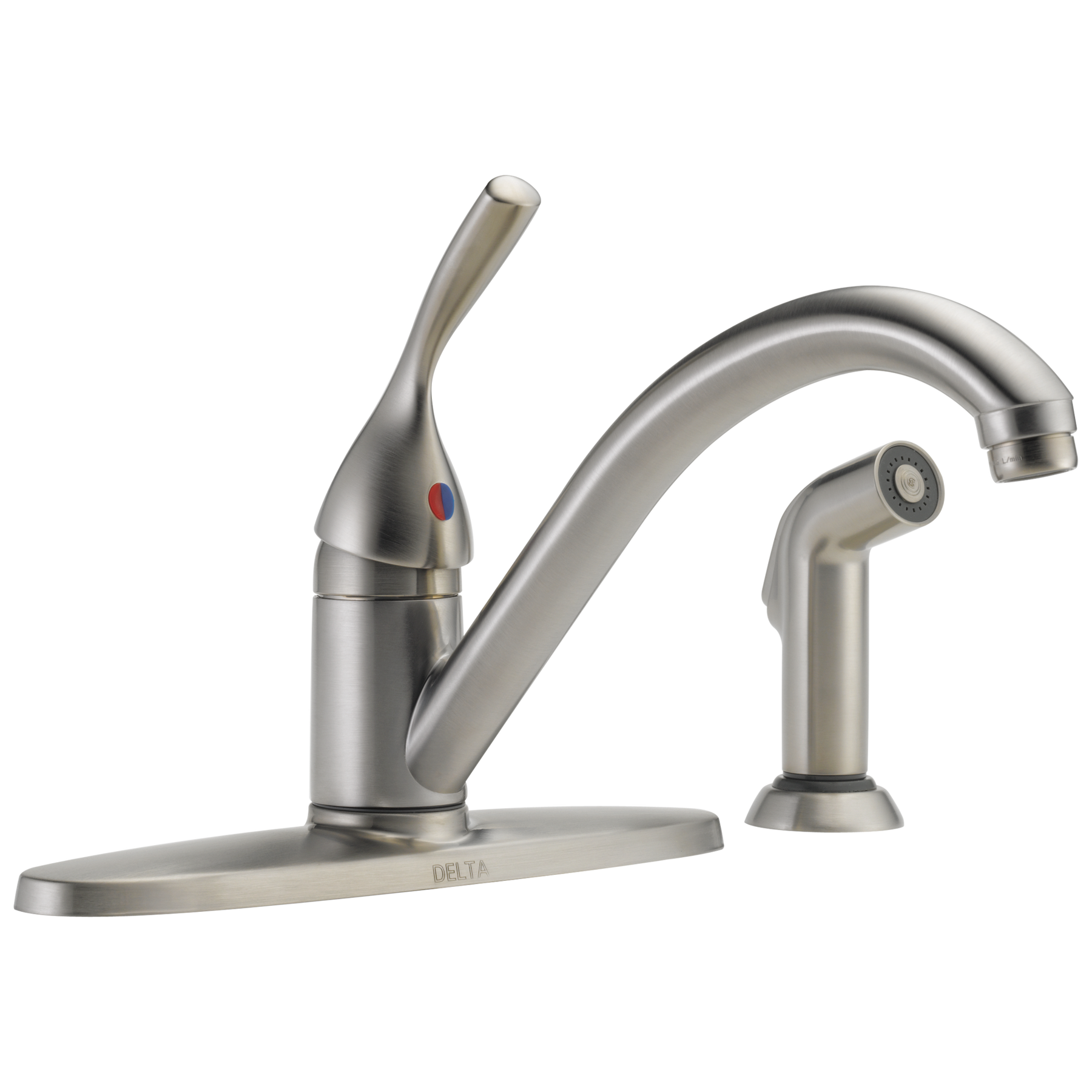 Single Handle Kitchen Faucet with Spray