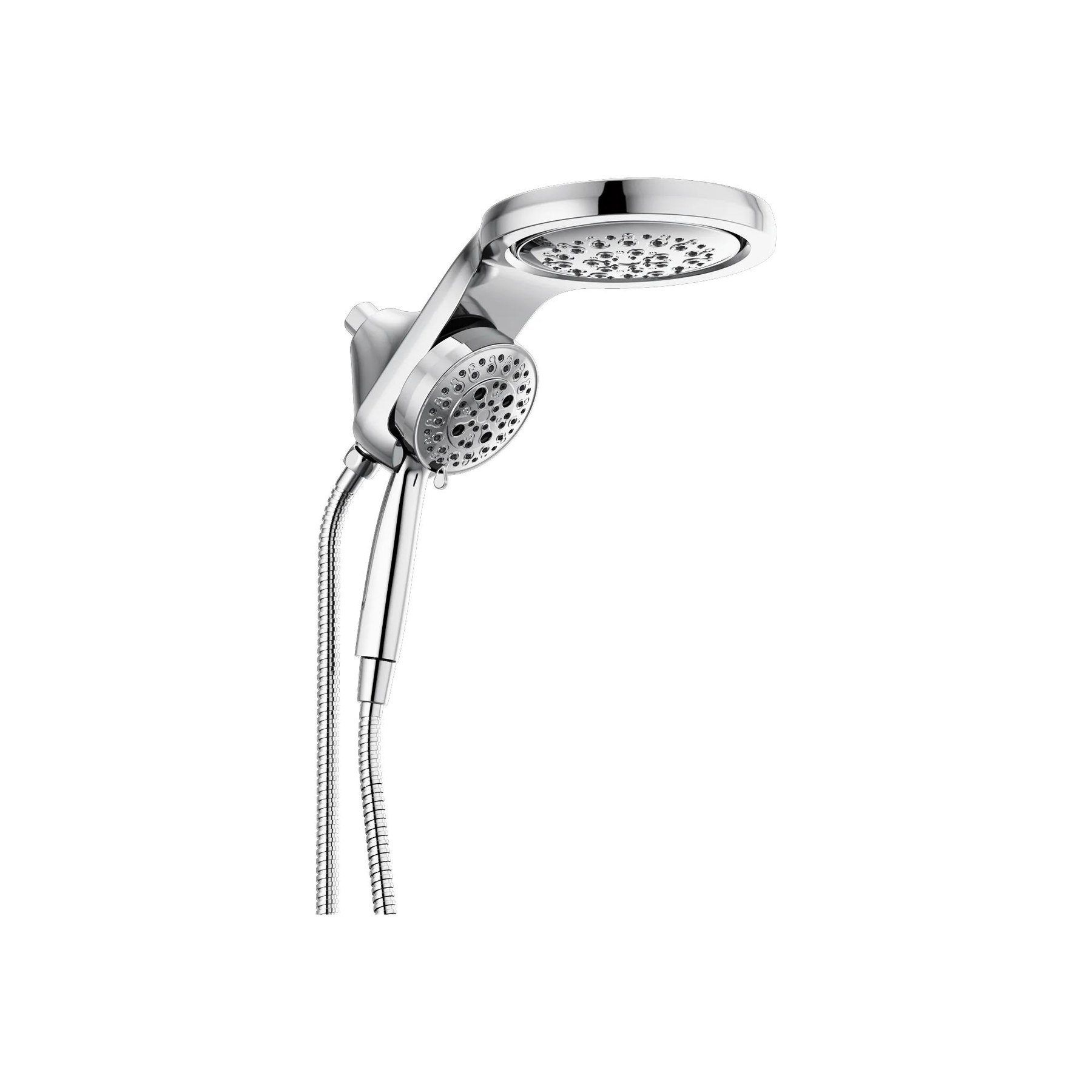 HydroRain&reg; H2Okinetic&reg; 5-Setting Two-in-One Shower Head (Recertified)