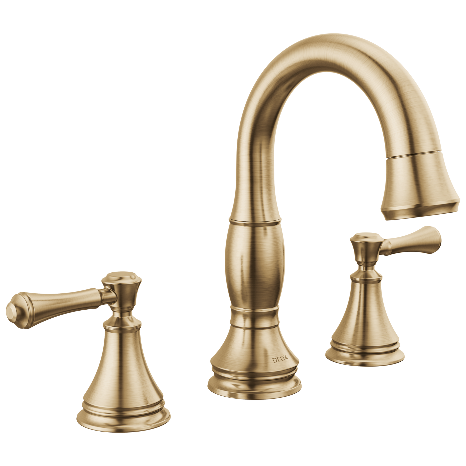 Two Handle Widespread Pull Down Bathroom Faucet (Recertified)