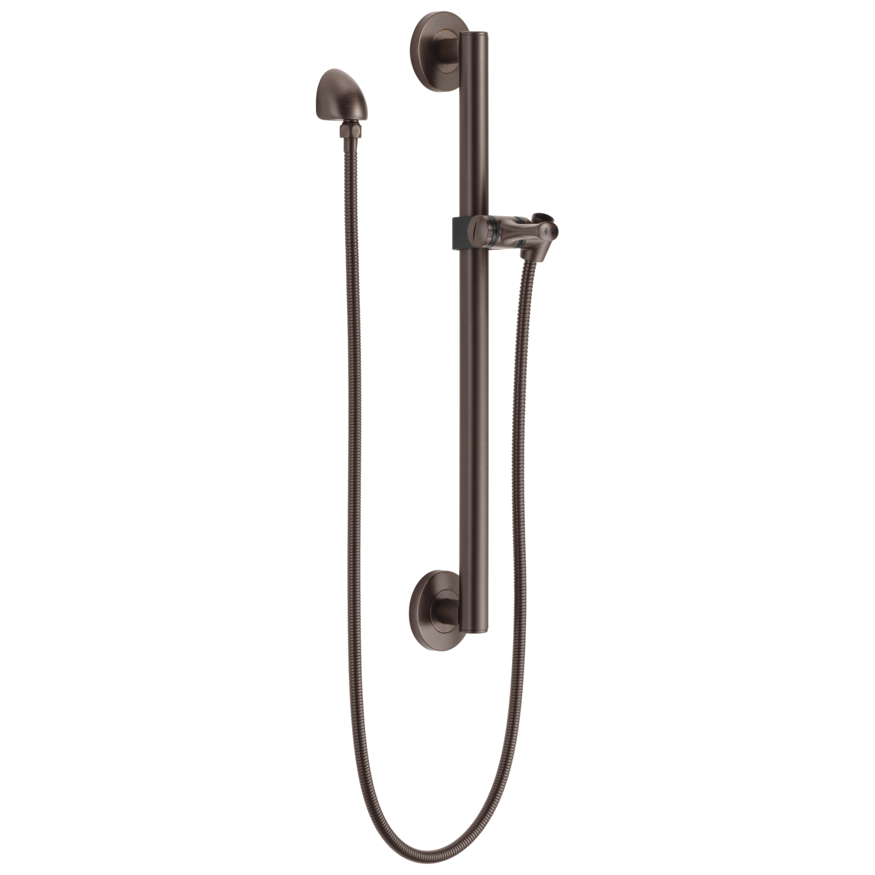 Adjustable Slide Bar / Grab Bar Assembly with Elbow