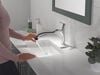 Single Handle Pull-Down Bathroom Faucet