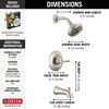 Monitor 14 Series Tub & Shower Trim