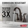 Two Handle Centerset Bathroom Faucet