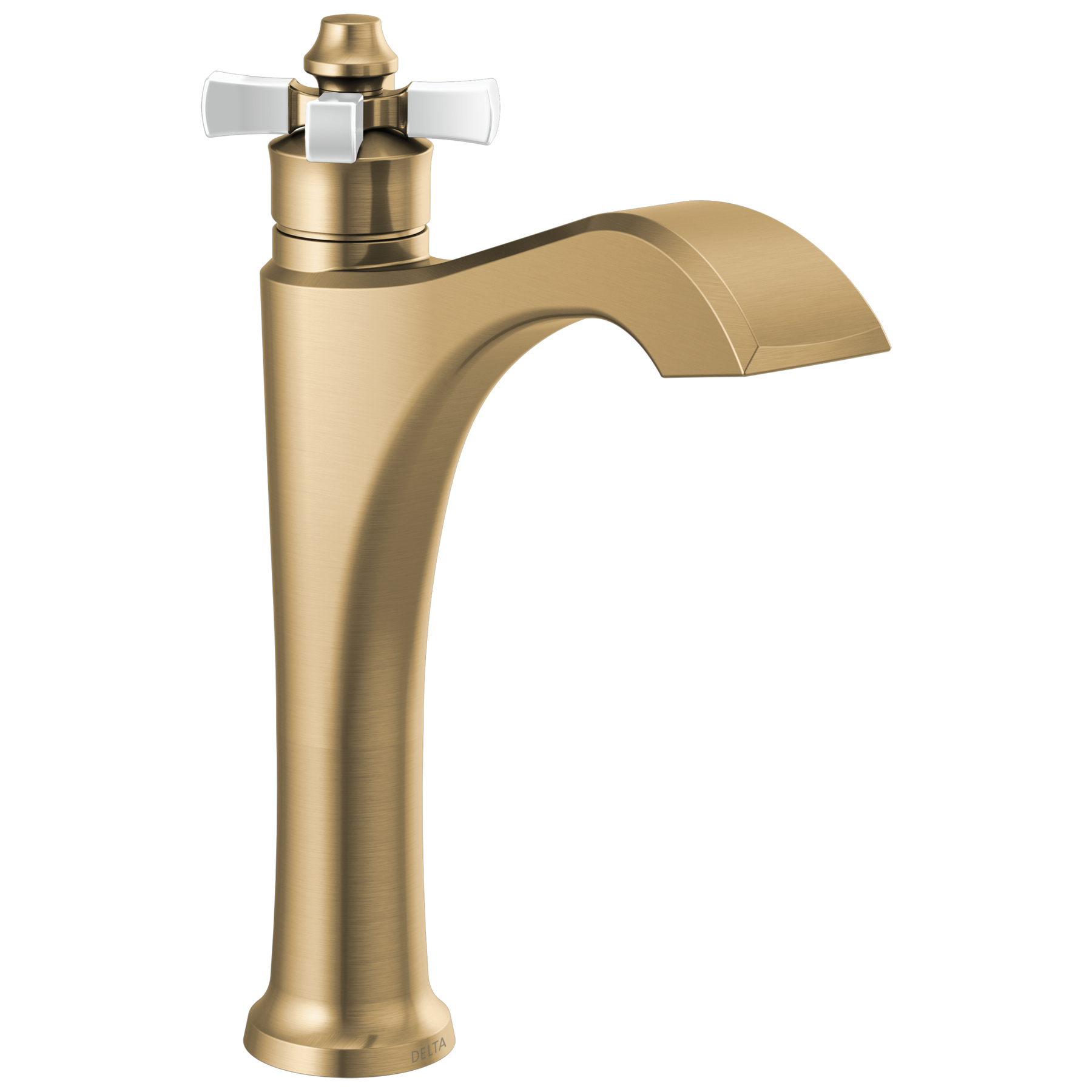 Single Handle Mid-Height Vessel Bathroom Faucet
