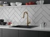 Single Handle Pull-Down Bar/Prep Faucet with Touch2O&reg; Technology