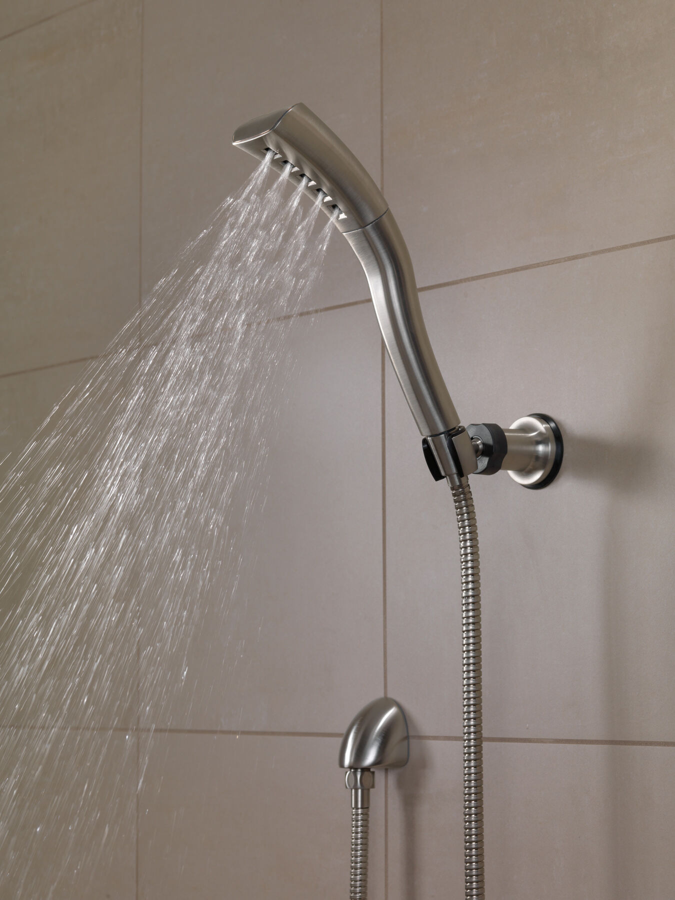 H<sub>2</sub>Okinetic&reg; Single-Setting Adjustable Wall Mount Hand Shower