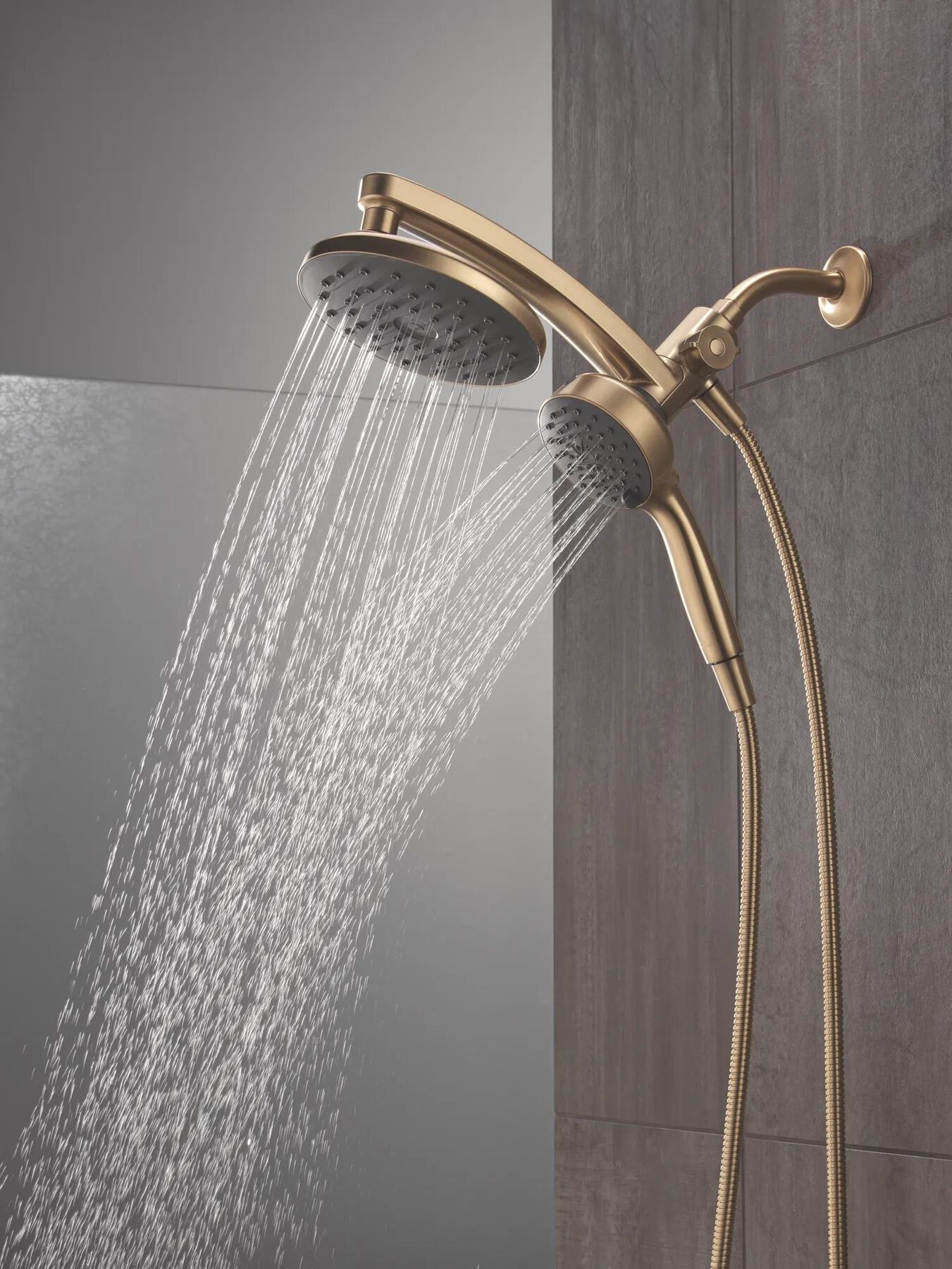 PivotPro&trade; 3-in-1 Combination Shower with TouchClean&reg; Spray Face