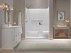 60x32 Alcove Shower Bundle - Right Seat Center Drain Curve