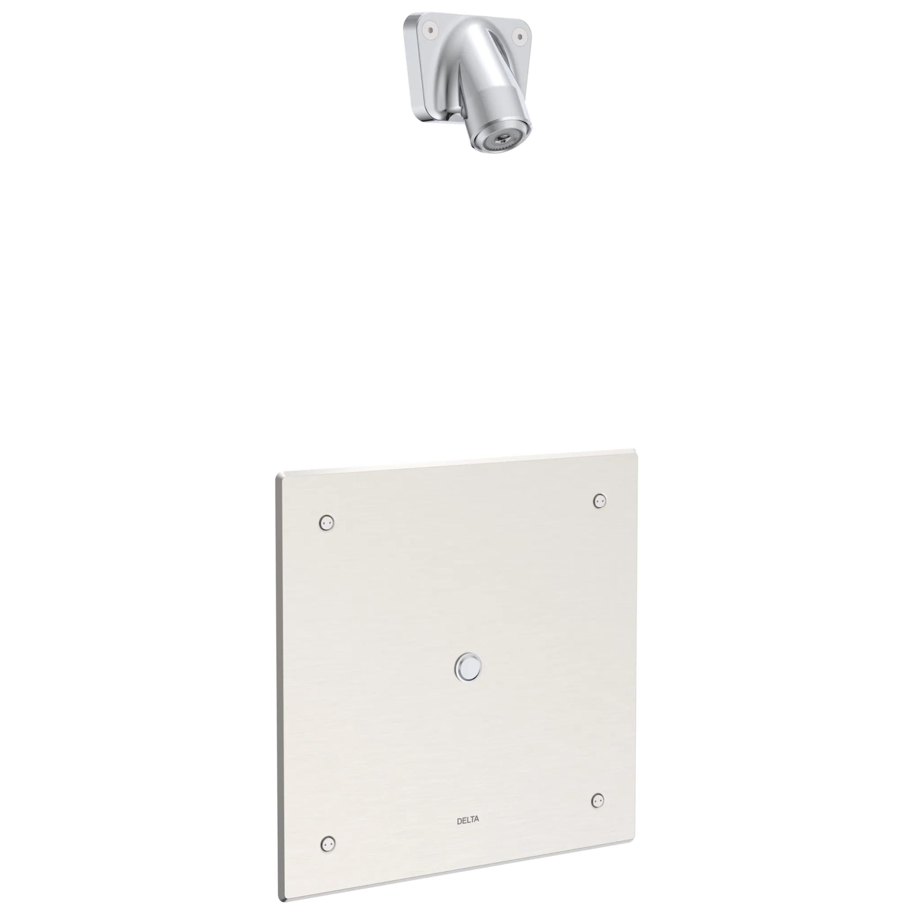 Electronic Shower Trim with Push Button Activator- Hardwire