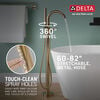 Contemporary Floor-Mount Tub Filler Trim (Recertified)