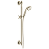 H<sub>2</sub>Okinetic&reg; 3-Setting Slide Bar Hand Shower