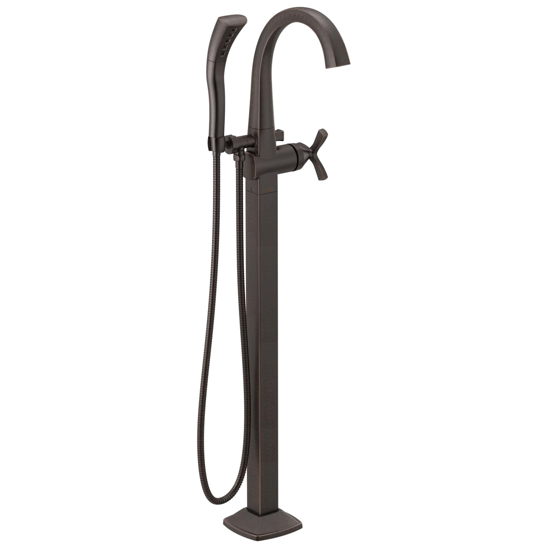Single Handle Floor Mount Tub Filler Trim (Recertified)