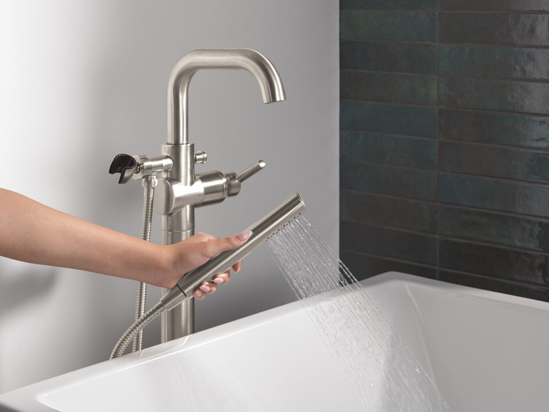 Floor Mount Tub Filler