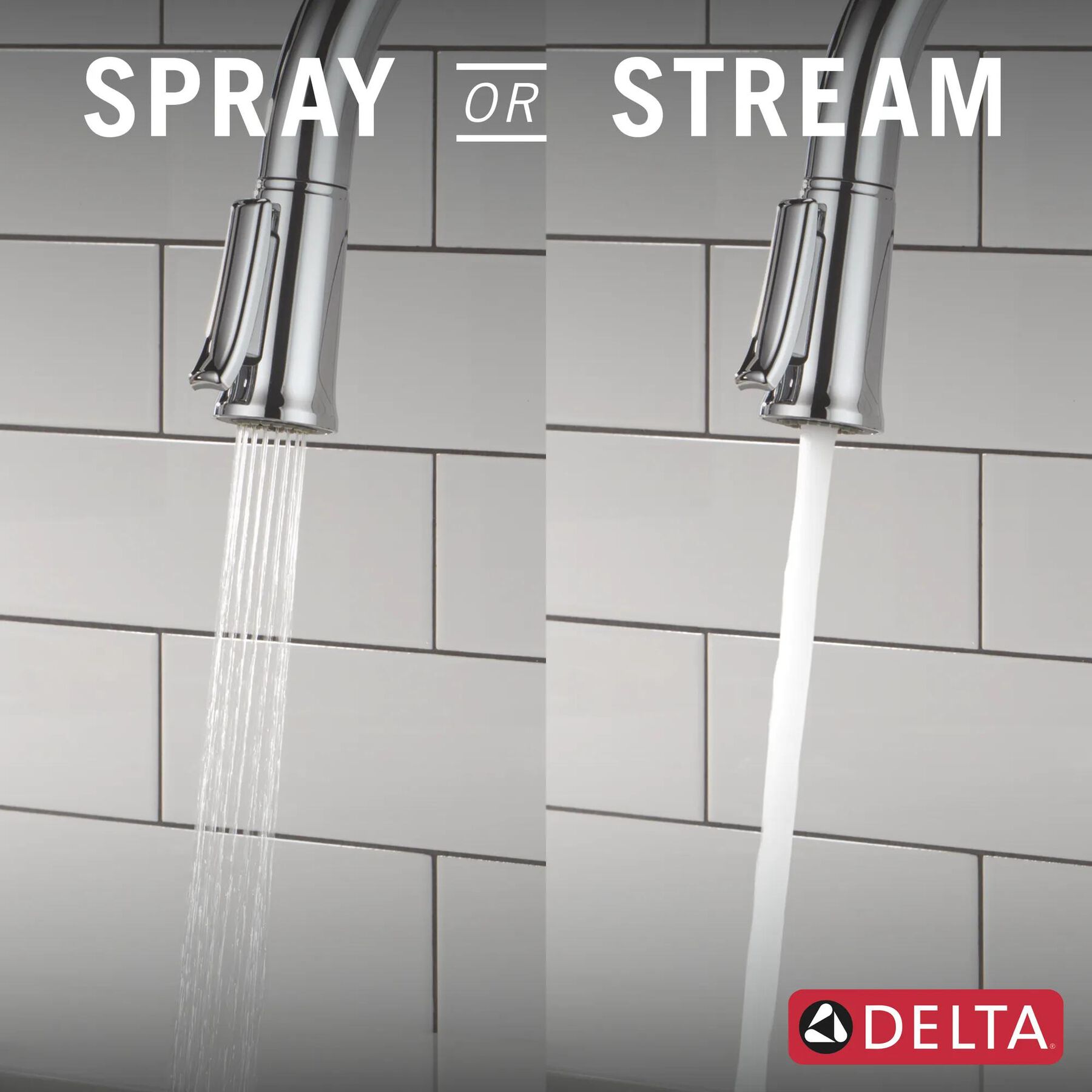 Single Handle Kitchen Pull-Down Faucet With Touchless Technology