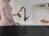 Single Handle Pull-Down Kitchen Faucet with ShieldSpray Technology