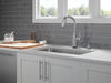 Single Handle Pull-Down Kitchen Faucet with Touch<sub>2</sub>O&reg; Technology