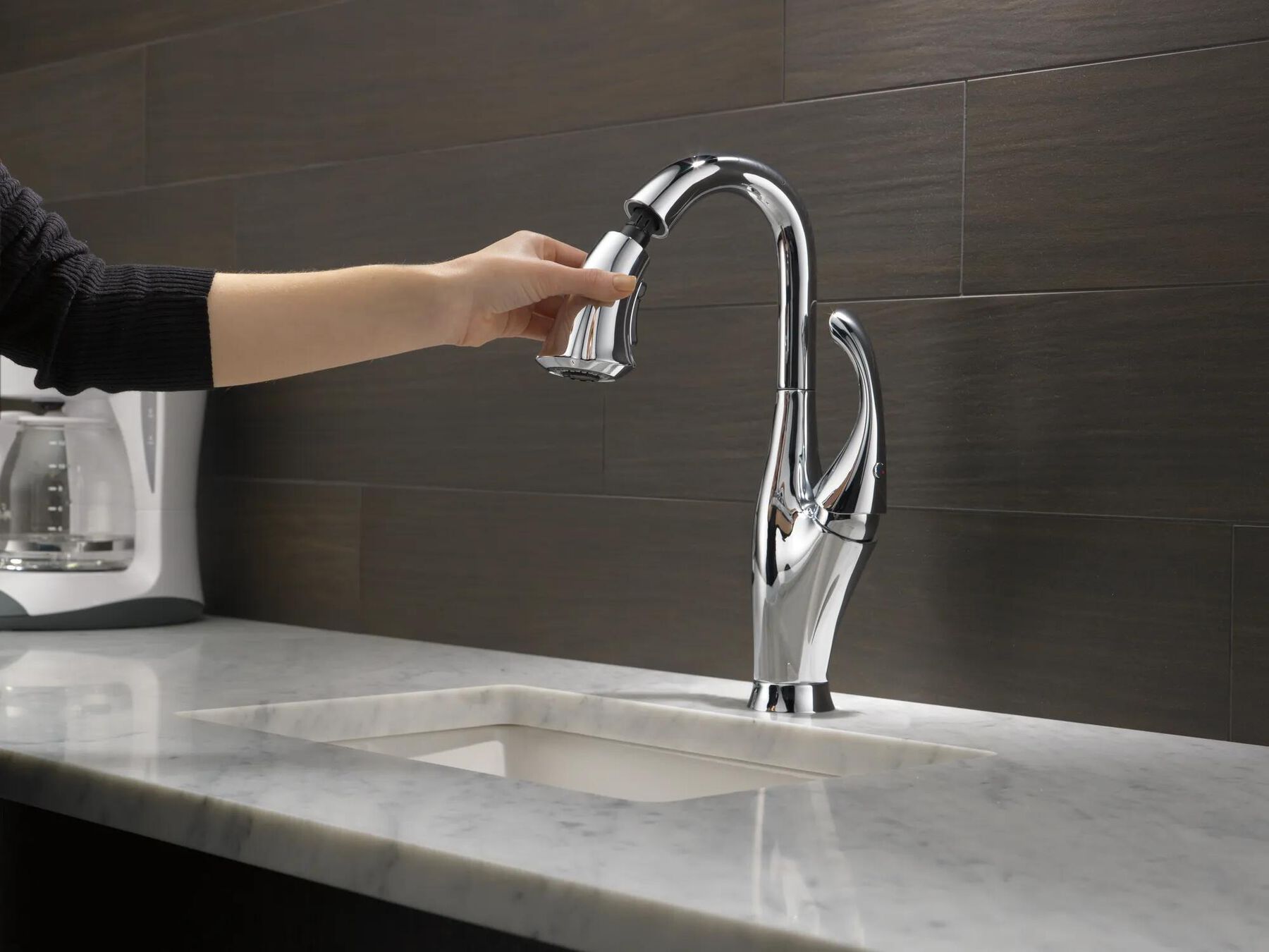 Single Handle Pull-Down Bar / Prep Faucet