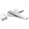 Two Handle Wall Mount Bathroom Faucet Trim