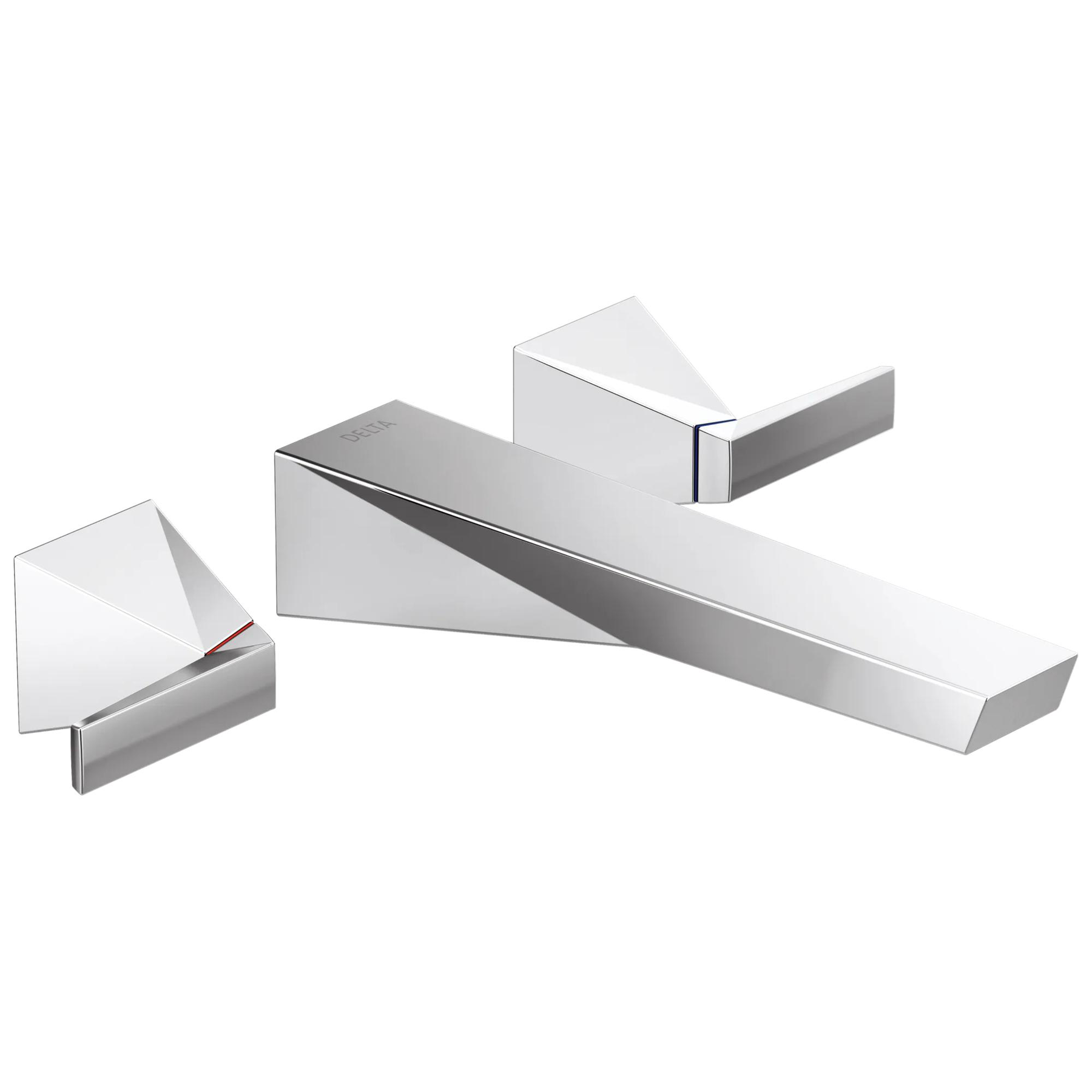 Two Handle Wall Mount Bathroom Faucet Trim