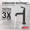 Single Handle Lavatory Faucet with 14 Series Tub Shower Trim and Rough Bundle