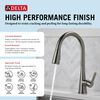 Single Handle Pull-Down Kitchen Faucet with Soap Dispenser and ShieldSpray&reg; Technology