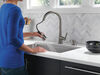 Pull-Down Kitchen Faucet w/Soap (Recertified)