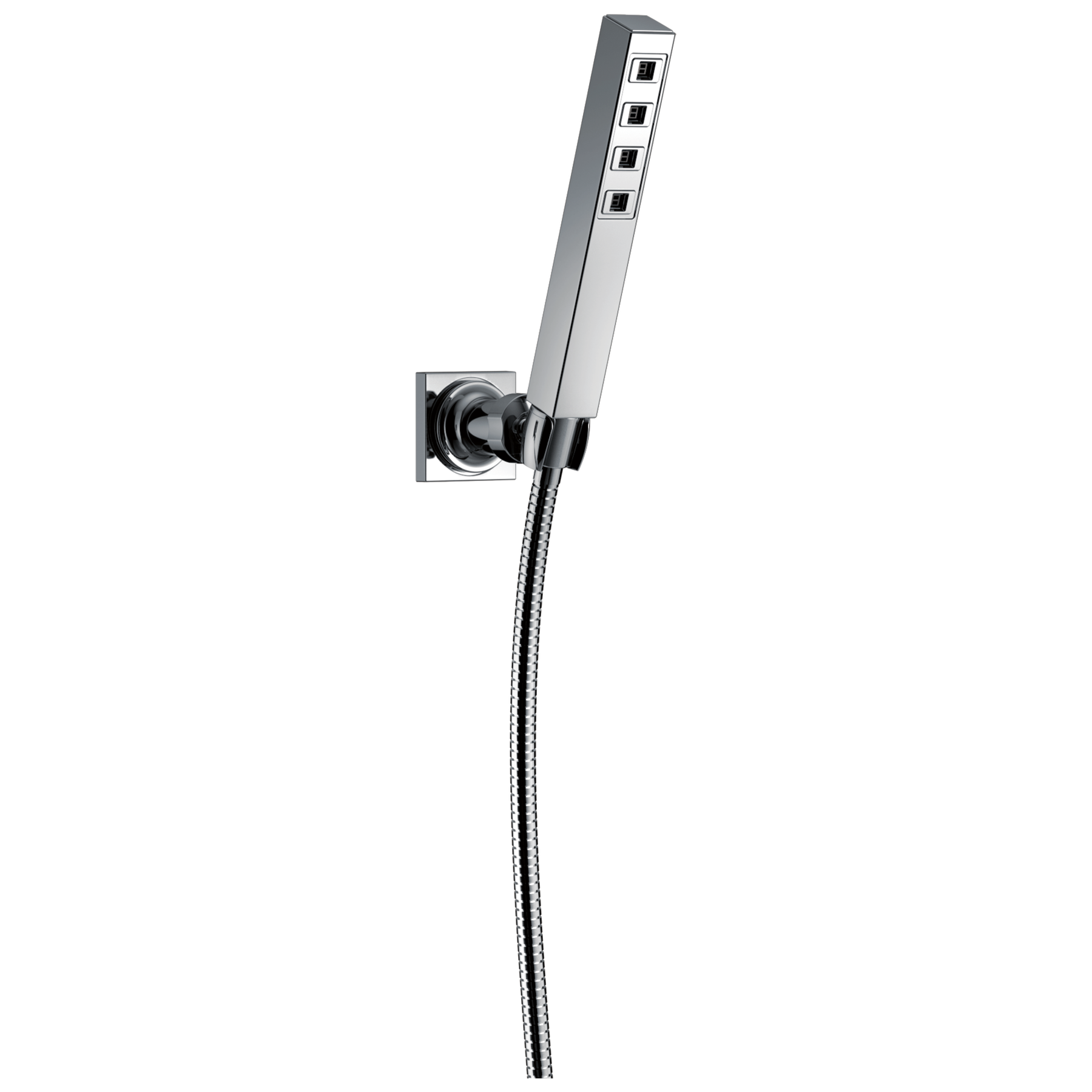H<sub>2</sub>Okinetic&reg; Single-Setting Adjustable Wall Mount Hand Shower