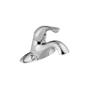 Single Handle Centerset Bathroom Faucet - Less Pop-Up