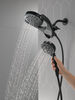 HydroRain&reg; 4-Setting Two-in-One Shower Head