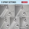 Monitor 14 Series Shower Trim with 5-Setting Combination Showerhead Bundle