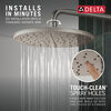 10" Single-Function Raincan Shower Head