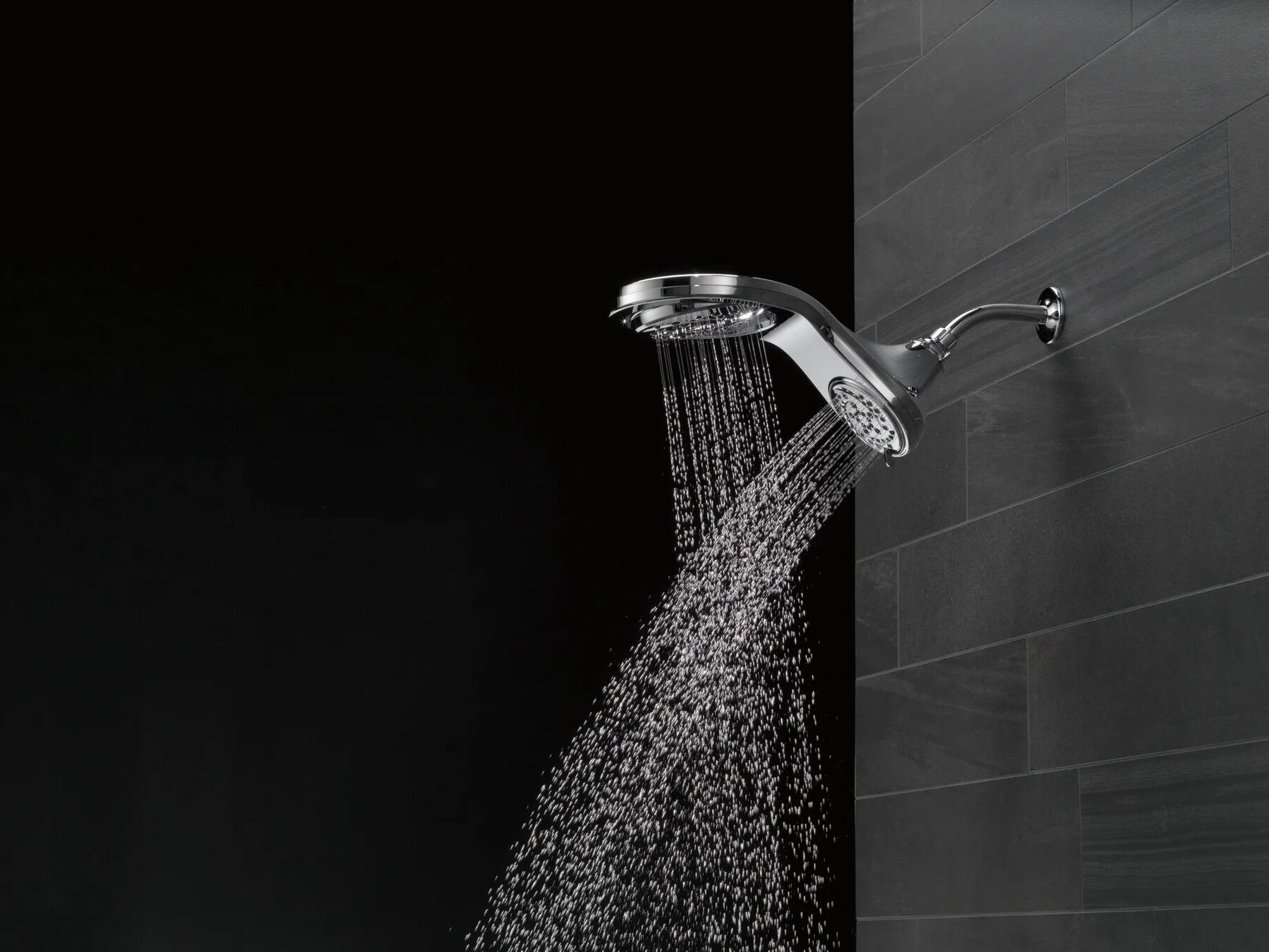 HydroRain 5-Setting Shower Head