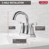 Two Handle Centerset Bathroom Faucet