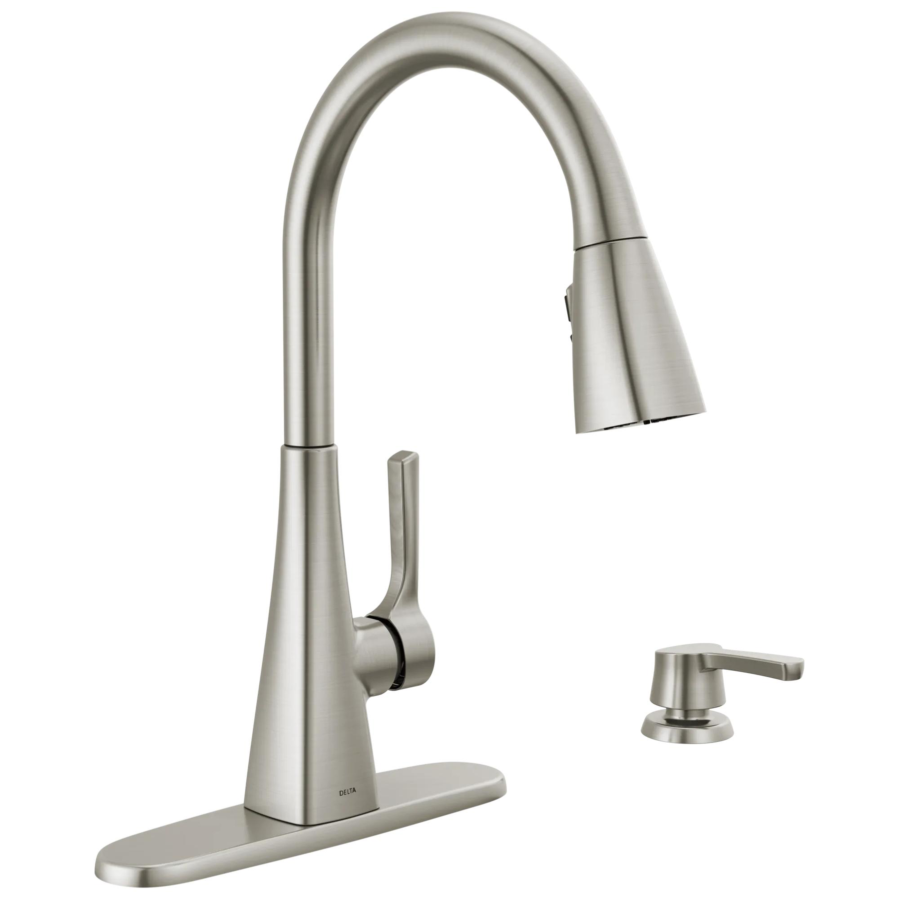 Pull-Down Kitchen Faucet w/Soap (Recertified)