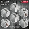 In2ition&reg; H<sub>2</sub>Okinetic&reg; 5-Setting Two-in-One Shower