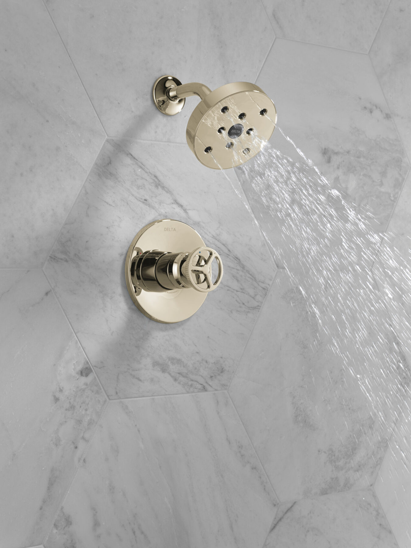 H<sub>2</sub>Okinetic&reg; Single Handle Shower Trim