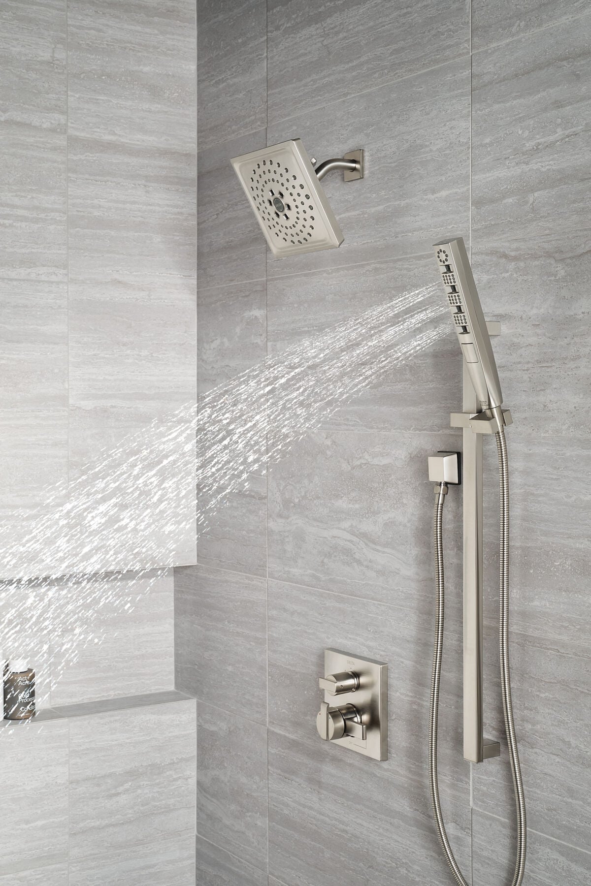 H<sub>2</sub>Okinetic&reg; Hand Shower 1.75 GPM w/Slide Bar 4S